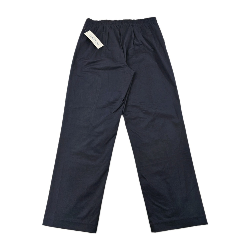 Koret Women' Pants 12 Missy Navy Blue Stretch Elastic Waist Comfort M9HR79205 - Picture 2 of 8